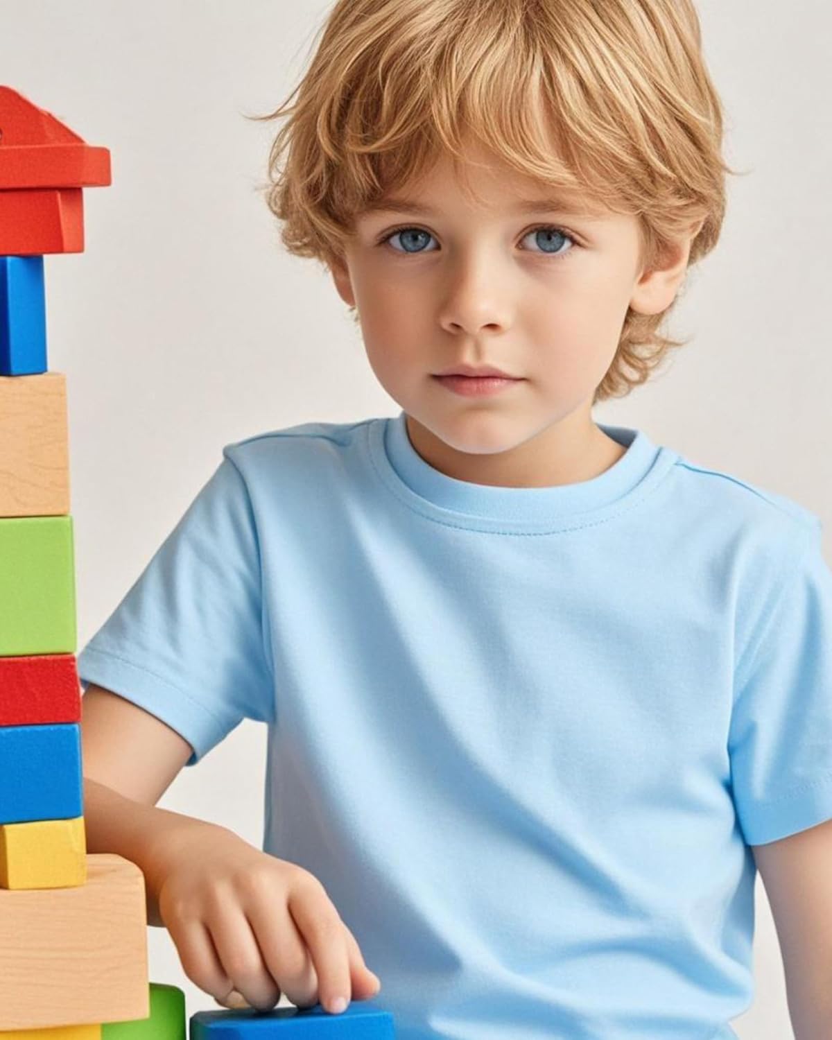 Toddler Boy Summer Outfits 3T 4T 5T Boys Clothes Kids Solid Shorts Set Cotton 2 Piece Clothing Sets - Image 3