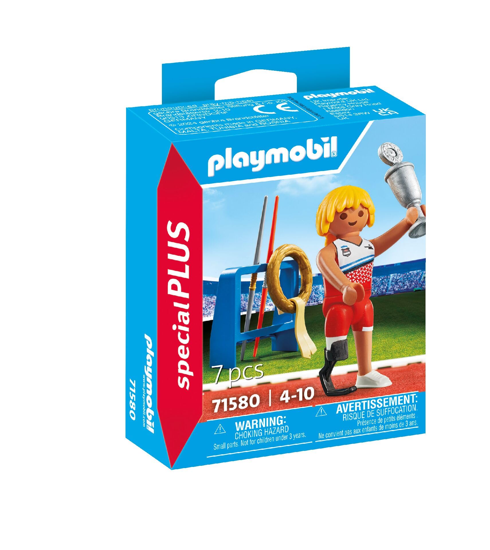PLAYMOBIL Oszczepnik (71580), Multicolored, Klein - Image 4