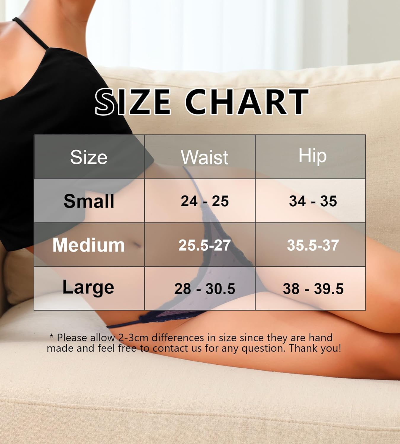 J-pone Sexy Underwear for Women String Bikini Underwear for Women High Cut Breathable Hipster Cheeky Lace Panties 5Pack - Image 7