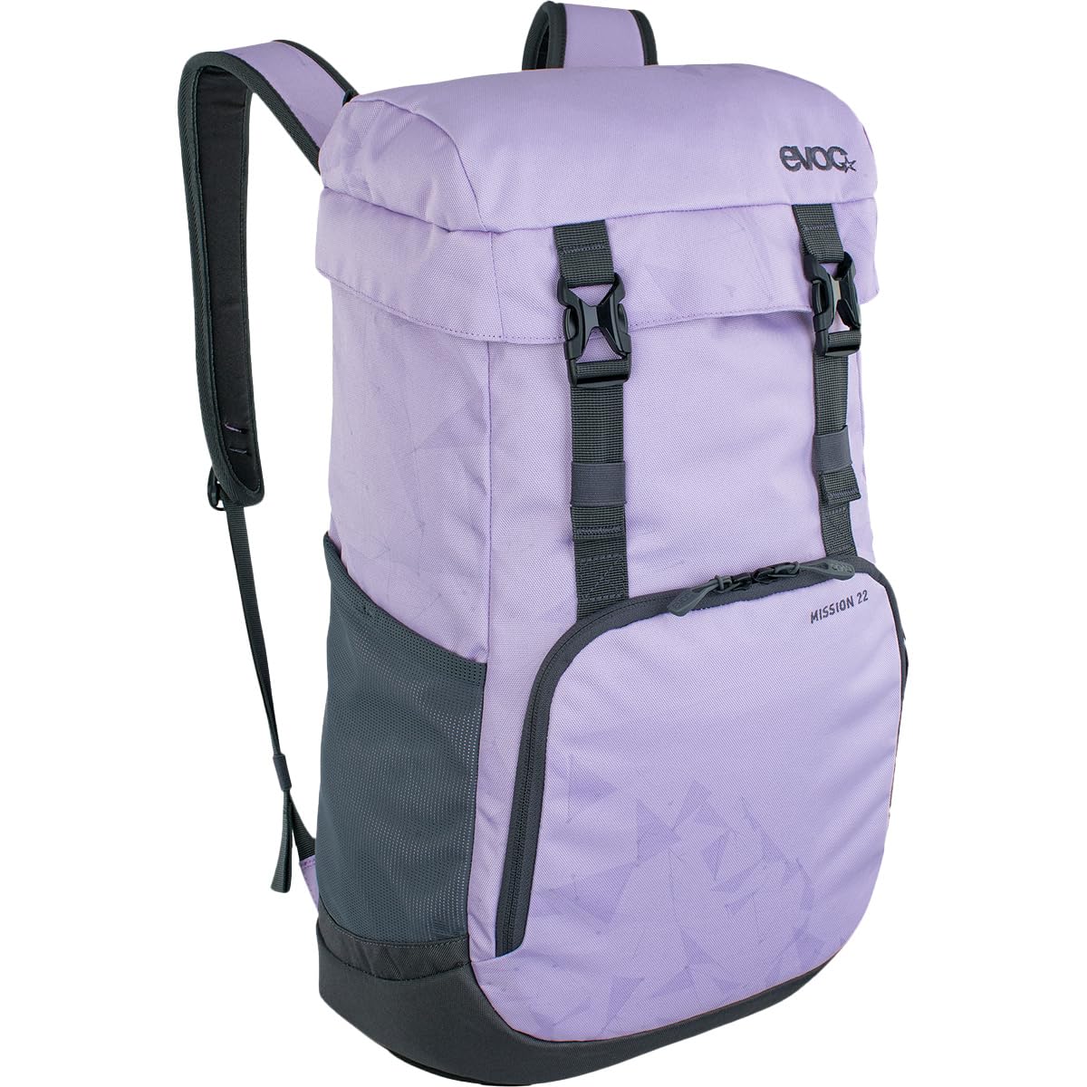 EVOC MISSION 22l travel backpack, Top loader rucksack for everyday use (Volume: 22 l, organiser compartments, padded laptop and tablet compartment), Multicoloured