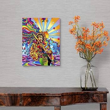 Amazon.com: CANVAS ON DEMAND Jimi Colo Canvas Wall Art Print by