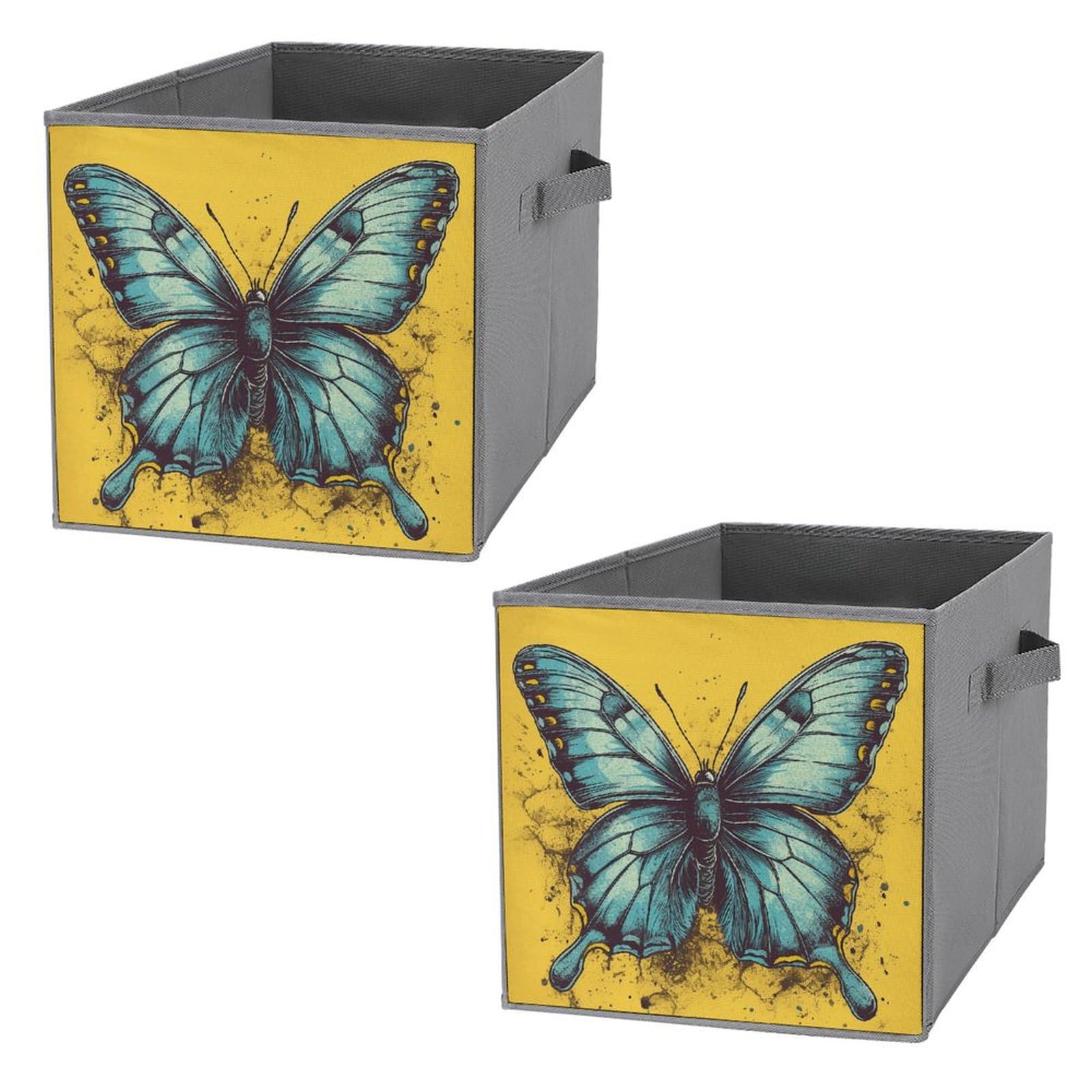 Boîtes de rangement pliables papillon : fini le désordre dans vos placards