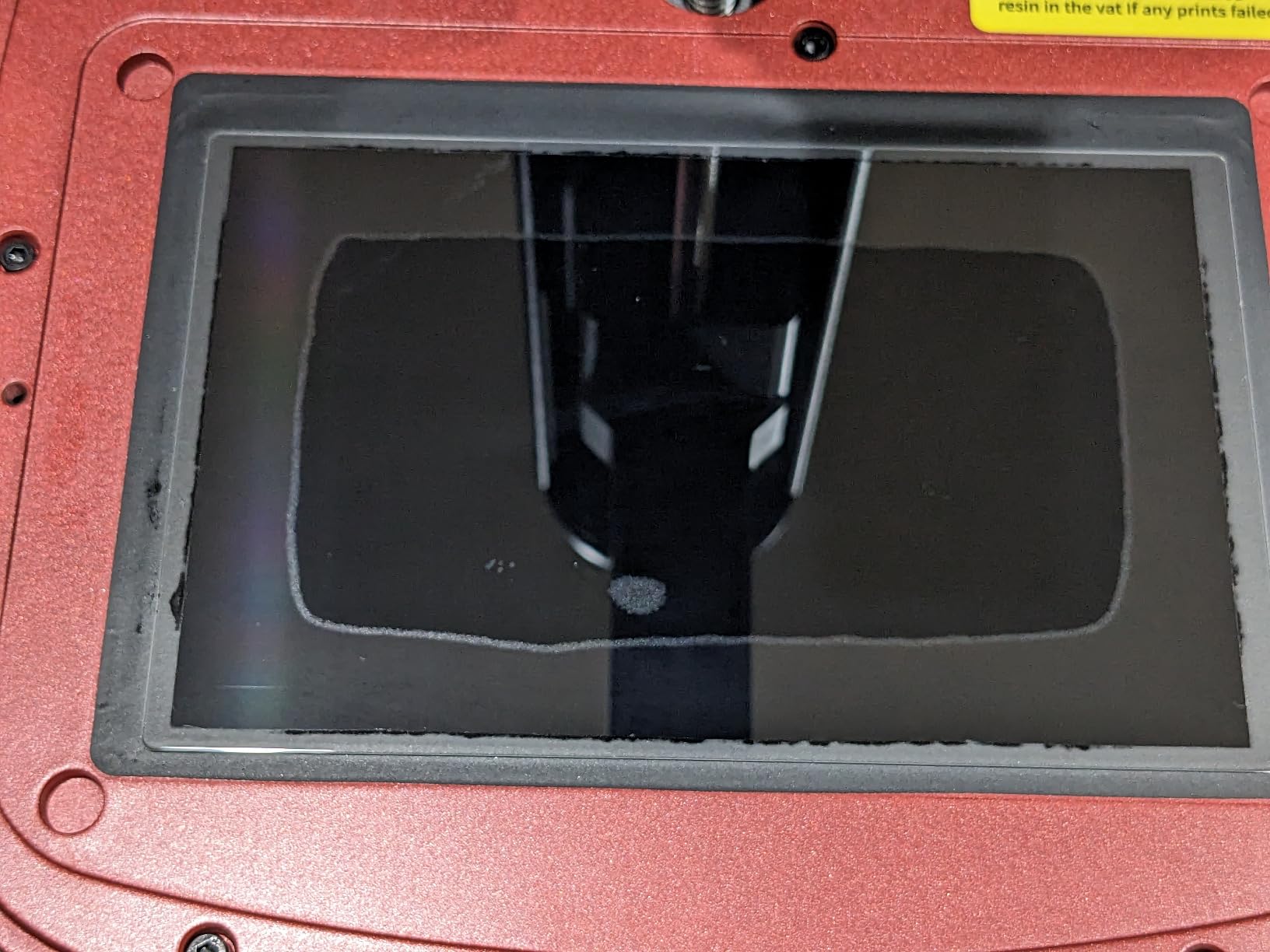 Screen Protector Defect Anyone NOT Using a Screen Protector? : r/resinprinting