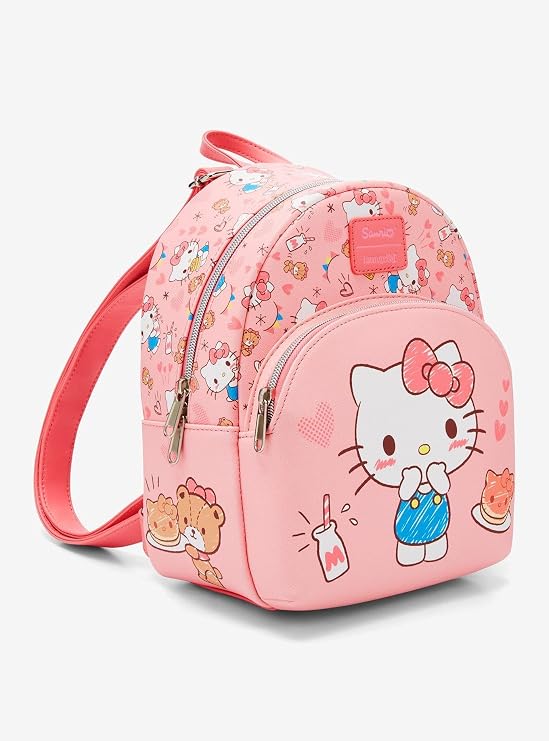 Loungefly Hello Kitty Tiny Chum & Treats Mini Backpack MULTI NONE