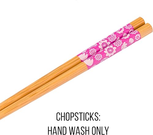 Miniatura 197 de Silver Buffalo The Powerpuff Girls Girl Power Featuring Blossom, Bubbles, and Buttercup Ceramic Ramen Noodle Rice Bowl with Chopsticks, Microwave