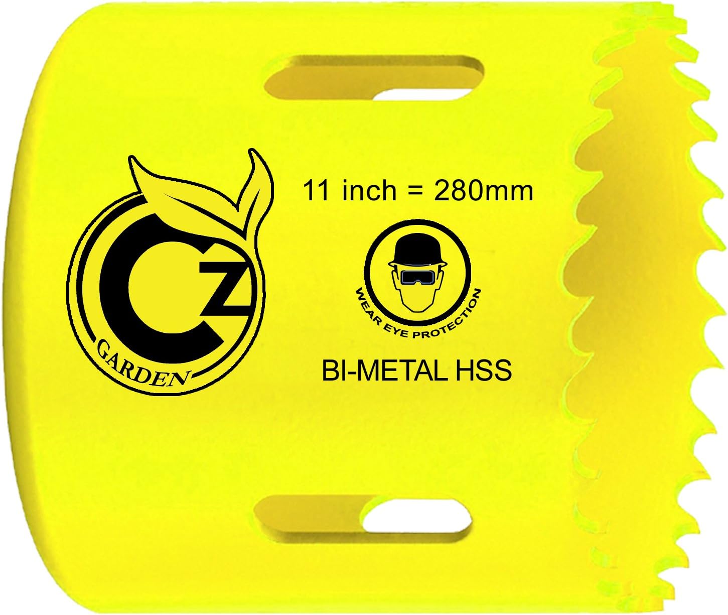 11 Inch Hole Saw Blade Standard BiMetal HSS with Easy Plug