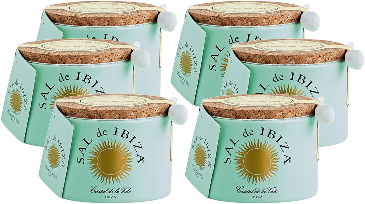 Ceramic Fleur de Sel 125g. Sal de Ibiza. 6un.