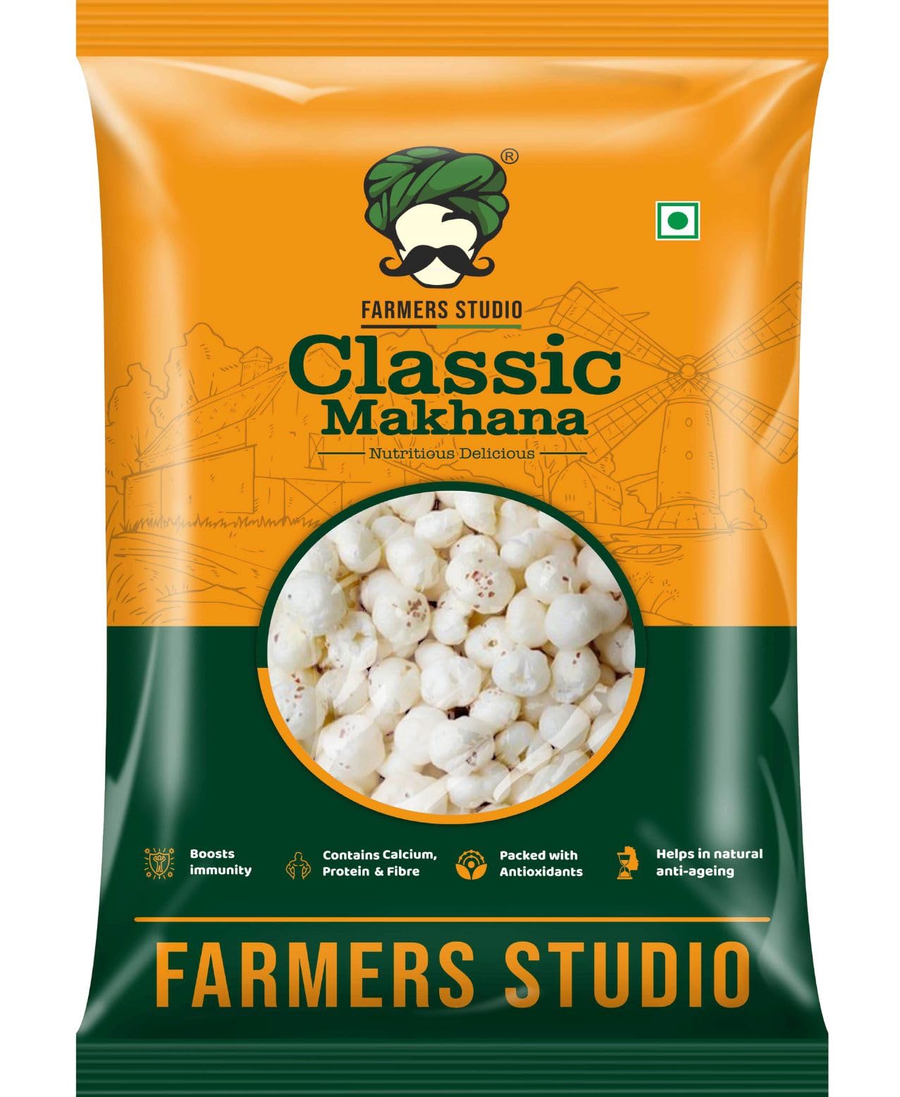 Farmers Studio - Makhana 200gm (Foxnuts) | Naturally Grown (B0CBC7BD41) Amazon Price History, Amazon Price Tracker