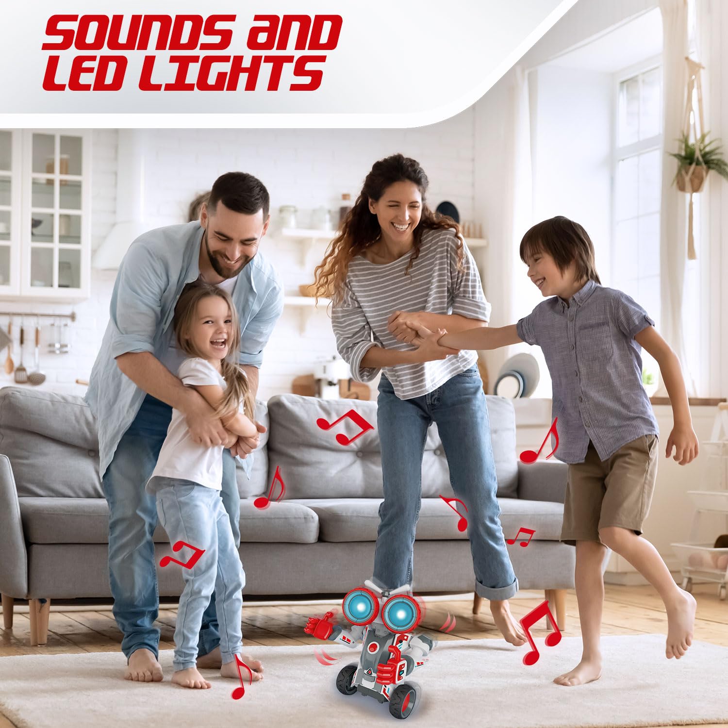 Xtrem Bots - Sam | Roboter Kinder ab 8 Jahre | Roboter Spielzeug | Robot Programmierbar Kinder 200 Aktionen | Robots Spielzeug | Geschenk Junge 8 Jahre
