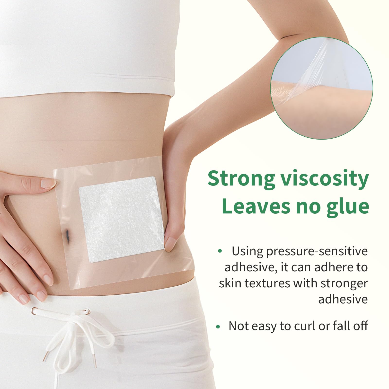 DERAYMI 50pcs Stoma Zubehör Stomabeutel Abdeckung, 25×25cm Duschschutz Wasserdichtes Ostomy Bag Protectors Für Kolostomie, Ileostomie Und Urostomie