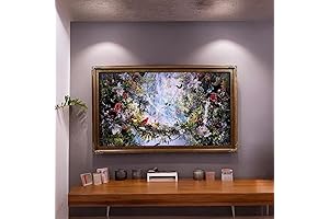 Ornate Bronze TV Frame for Samsung 50-Inch The Frame TV