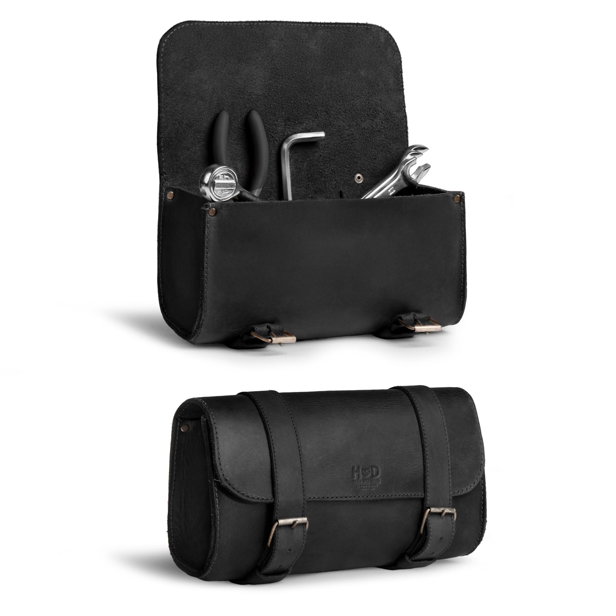 Hide & Drink Full Grain Leather Handlebar Bag
