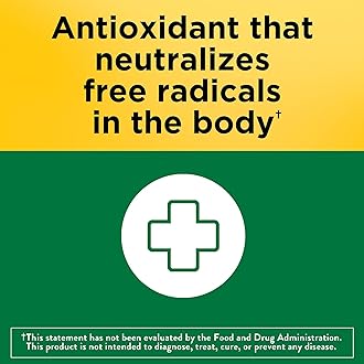 Nature Made Vitamin E 180 mg (400 IU) dl-Alpha, Dietary Supplement for Antioxidant and Skin Support, 300 Softgels, 300 Day Supply