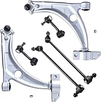 Vista 19 de Detroit Axle - Kit de suspensión delantera RWD para Chrysler 300 Dodge Challenger Charger Magnum, brazos de control superior con barras