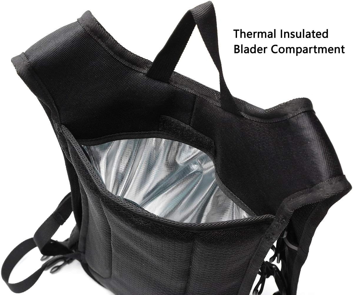 Hydration Backpack with 2L Water Bladder for Men & Women Suitable for Festivals, Raves, Hiking, Biking, Climbing, Running, Outdoors and More