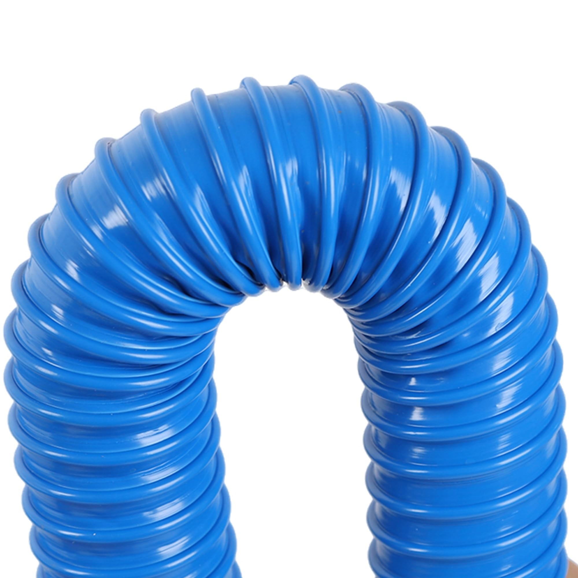 Condotto di ventilazione in gomma PVC blu, tubo flessibile, diametro 30 mm ~ 300 mm, asciugatrice universale, cappa aspirante, lunghezza 6,56 piedi(8cm)
