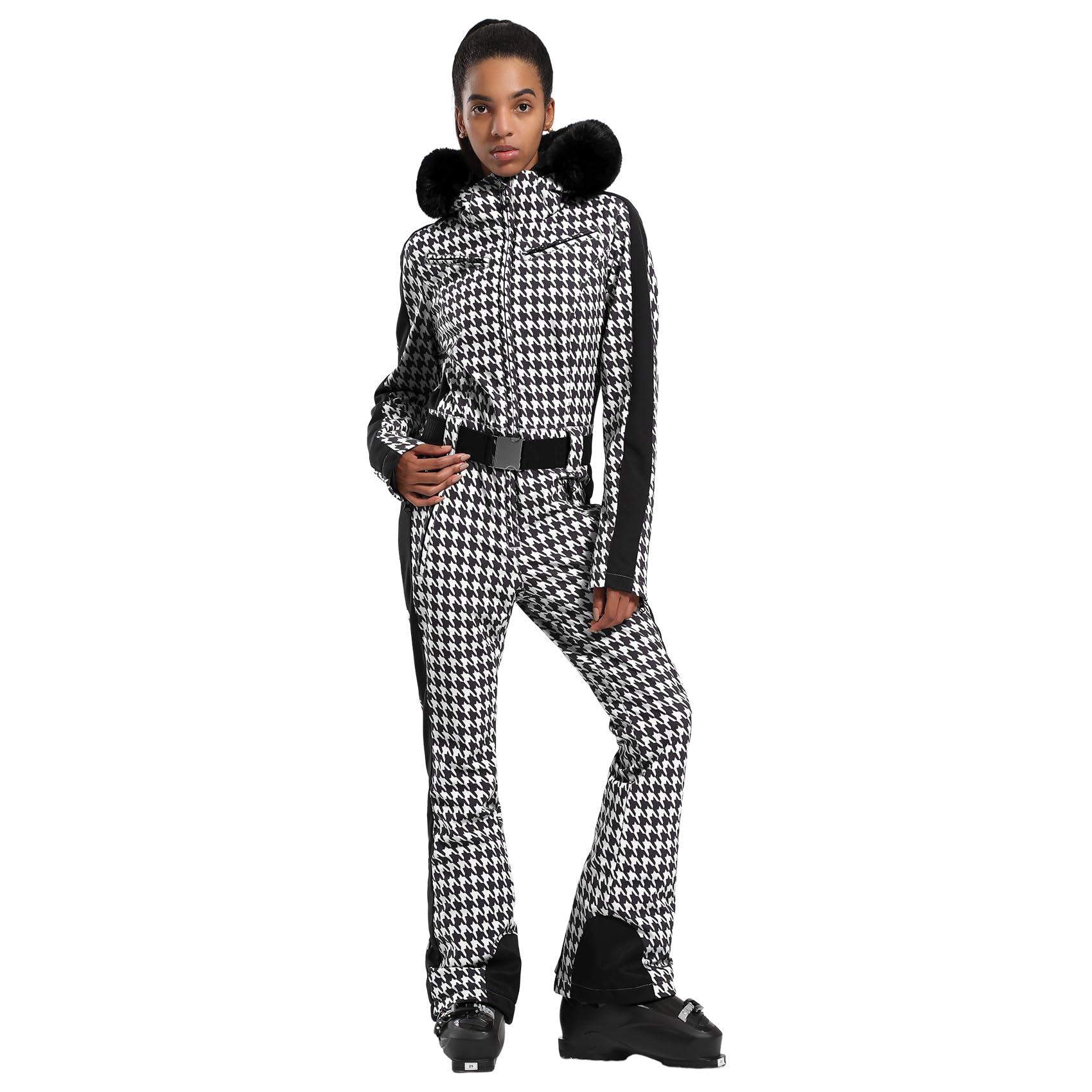 IMPHUT Womens One Piece Ski Suit