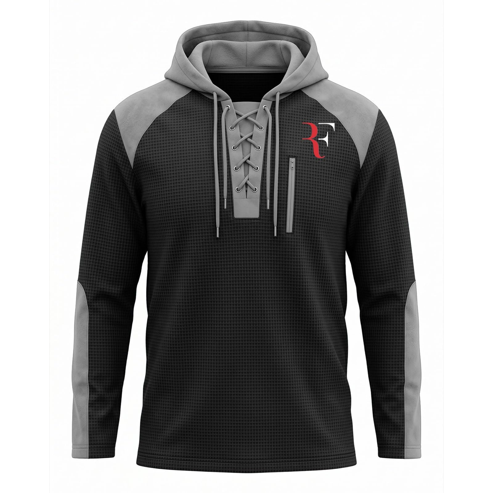 Sweat capuche homme Roger Federer randonnée camping mode - 8