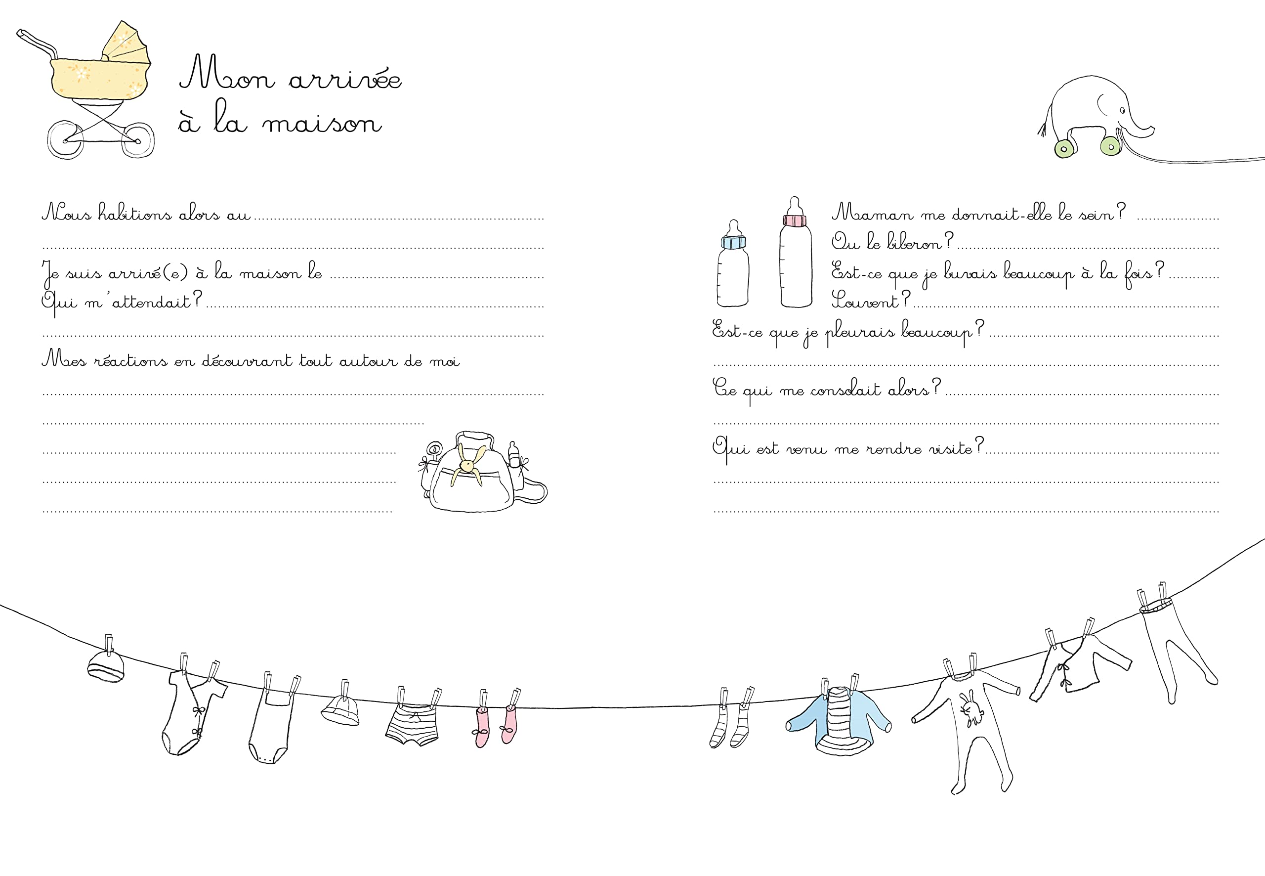 Le livre de mon bébé