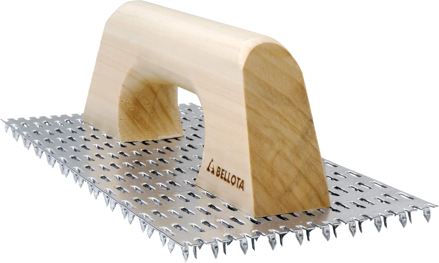 Bellota 5880 Monocapa Mortar Scraper with Wooden Handle, 250 x 145 mm