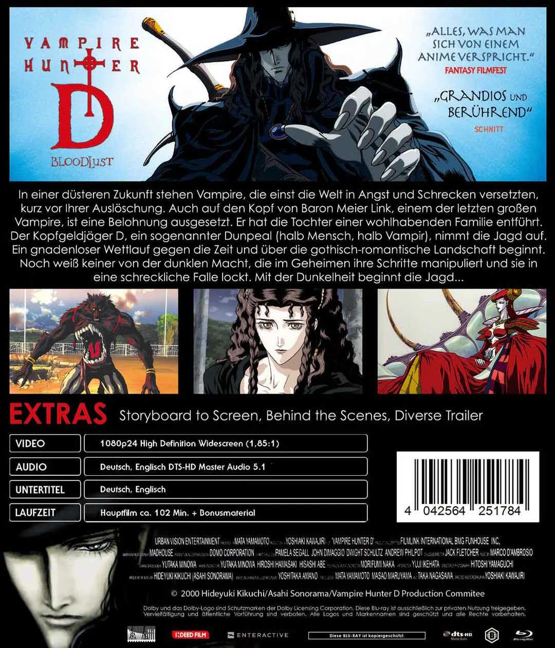 Vampire Hunter D: Bloodlust