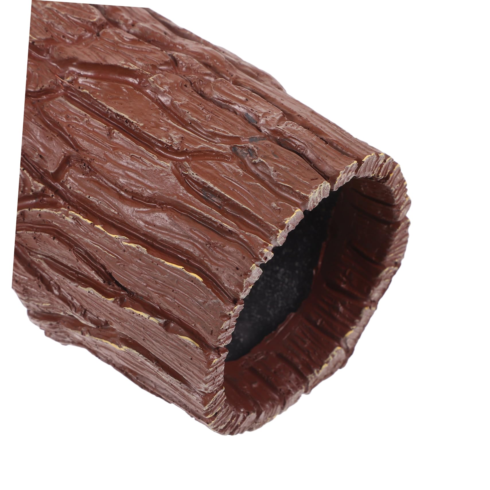 ibasenice Secure Hideout for Hamsters Guinea Pig House Tree Hole Tunnel Toy Hideaway for Playtime