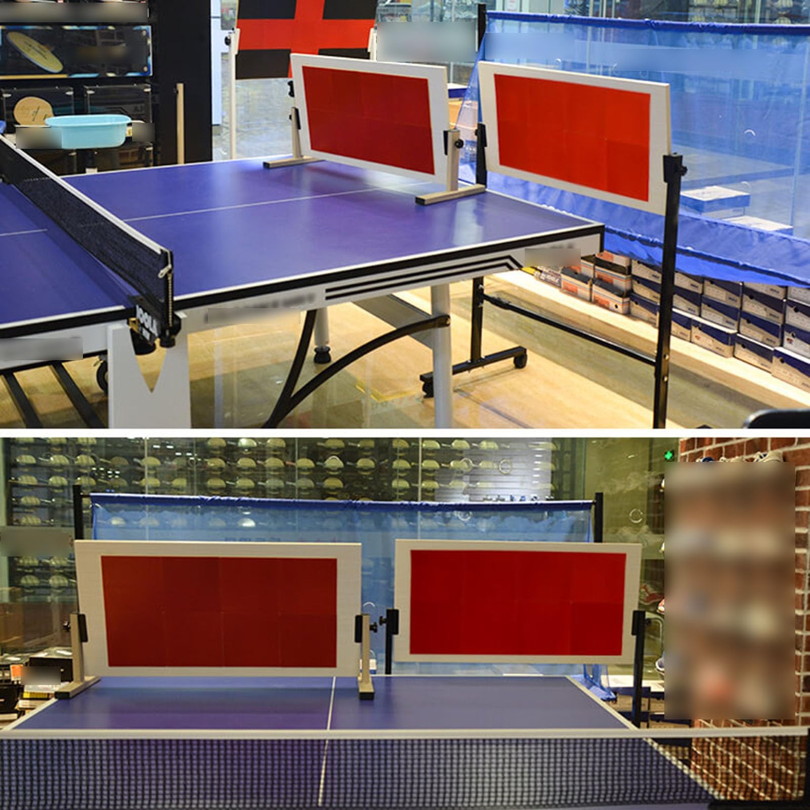 Tavola da Rimbalzo for Ping Pong, Tavola da Rimbalzo for Ping Pong da Tavolo, Attrezzo da Ping Pong Regolabile A 360 Gradi, for Palestra Domestica