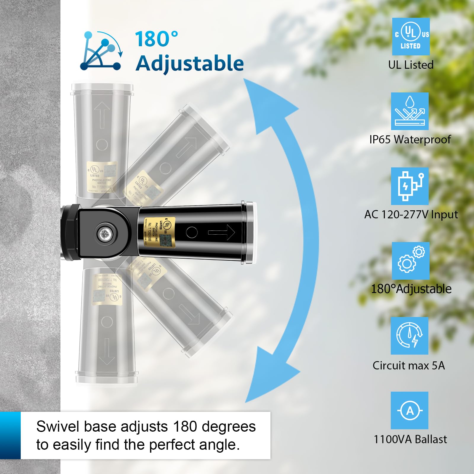 Dusk to Dawn Sensor - Automatic Outdoor Lighting -3