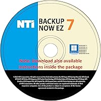 Vista 3 de NTI Backup Now EZ 7.5 (for 1 Computer) Full-System Image Backup Cloud Backup File-Folder Backup Scheduled Backup Available in Download and CD