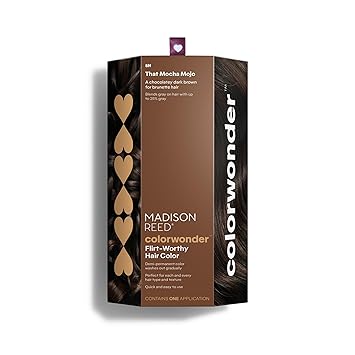 Madison Reed colorwonder Demi-Permanent Hair Color, Effortless At-Home Hair Dye, Ammonia-Free, Cruelty-Free, That Mocha Mojo 5N Dark Brown, Pack of 1