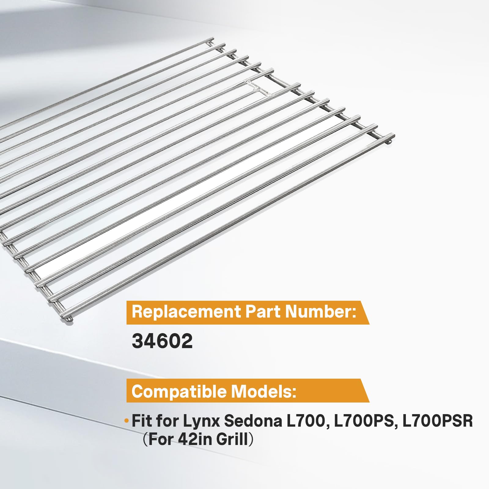 34602 - Rejilla estrecha para parrilla Lynx Sedona L700 de 42