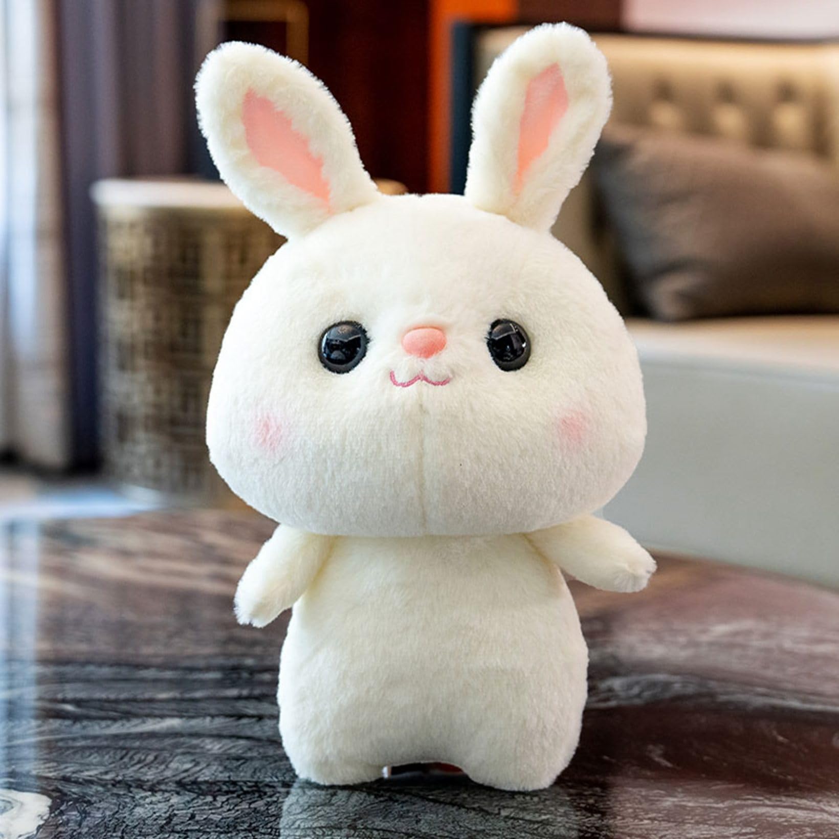 しょーとけーきうさちゃん⋈ *。 ぬいぐるみ ジルケうさぎ SILKE KOESEN/ケーセン社 ドイツのぬいぐるみ