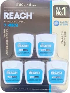 Reache 牙线 含氟氟氟氟 50米 ×5个套装