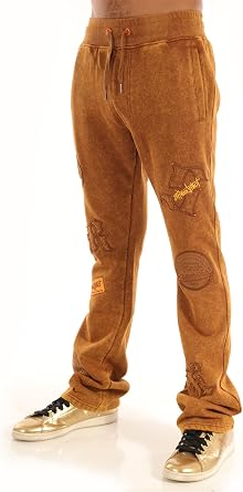 SCREENSHOT-Fleece Pants 4202 Mens Streetwear Urban Fit Fleece Pants - Street Fashion Sweatpants Ribbed Wasteband