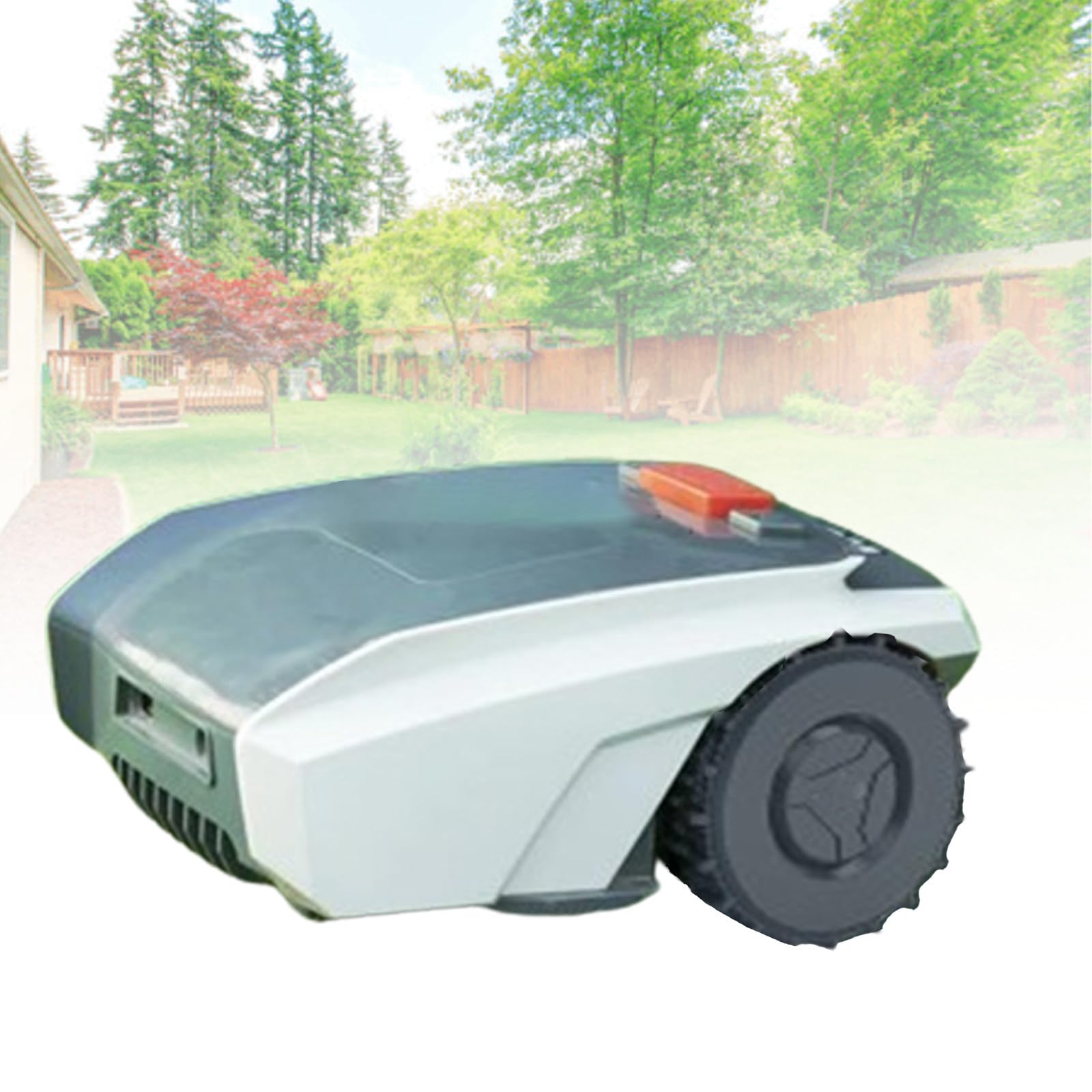 Cortadora de césped robótica Completamente automática con estación de Carga automática - Batería de Iones de Litio de 20 V máx. 5 Ah Control por aplicación, Corta hasta 1500 m²