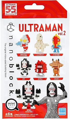 Miniatura 4 de nanoblock - Ultraman Vol. 2 (caja de 6 cajas ciegas), serie mininano