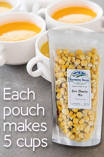 Miniatura 4 de Harmony House Kit de sopa y chile para mochileros (sin condimentar) – Paquete variado de 18 unidades, bolsas resellables con cremallera, para