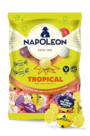 Napoleon Tropical Sweet Candy 5.2oz/150g Tropical Drops