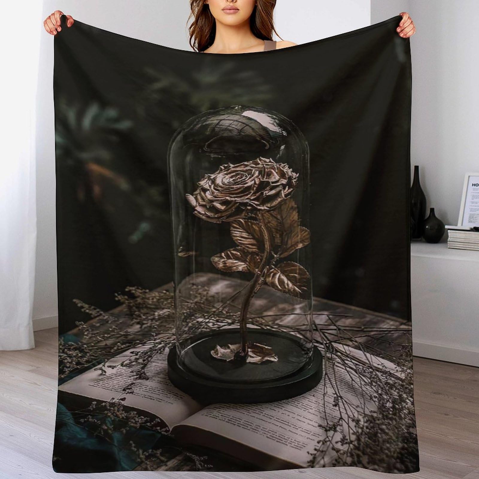 Couverture flanelle rose chaude et réconfortante comme un câlin