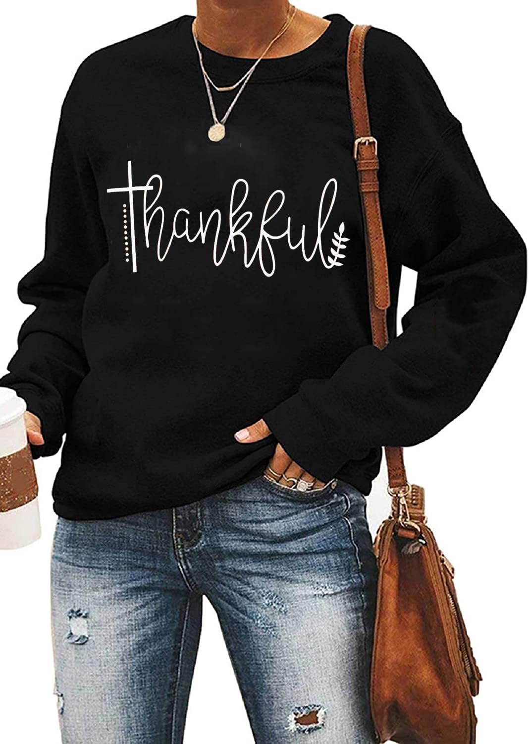 Ykomow Pumpkin SweatShirt for Women Thanksgiving Graphic Tees Fall Halloween Sweater