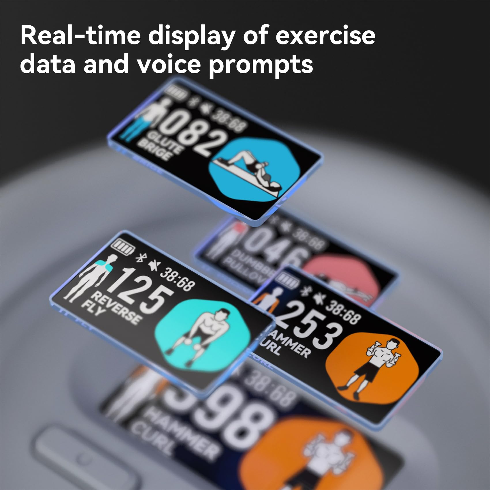 Lot De 2 Haltères Intelligents Avec écran Parlant - Équipement D