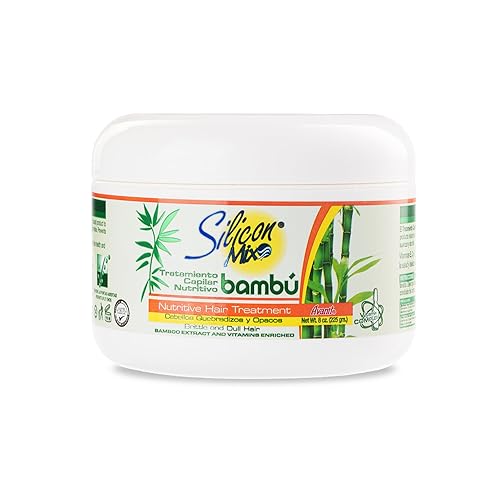Silicon Mix Silicon Mix - Tratamiento capilar de bambú de 8 onzas, 8.0 onzas