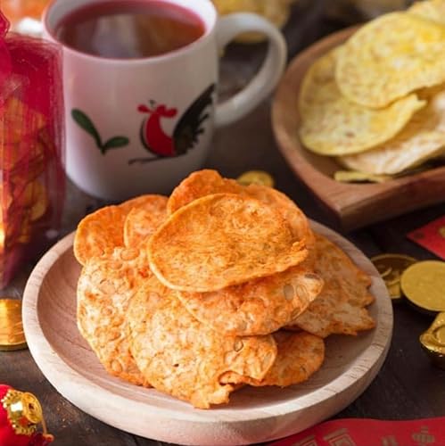 Chips Tempeh de garbanzos con alto contenido en proteínas, 3.53 oz* 5 500 gs- 100% proteína vegetarianavegana Sin lácteos y gluten Apto para