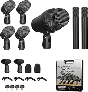Stabcl kit de microfone de bateria com fio para tocar e gravar