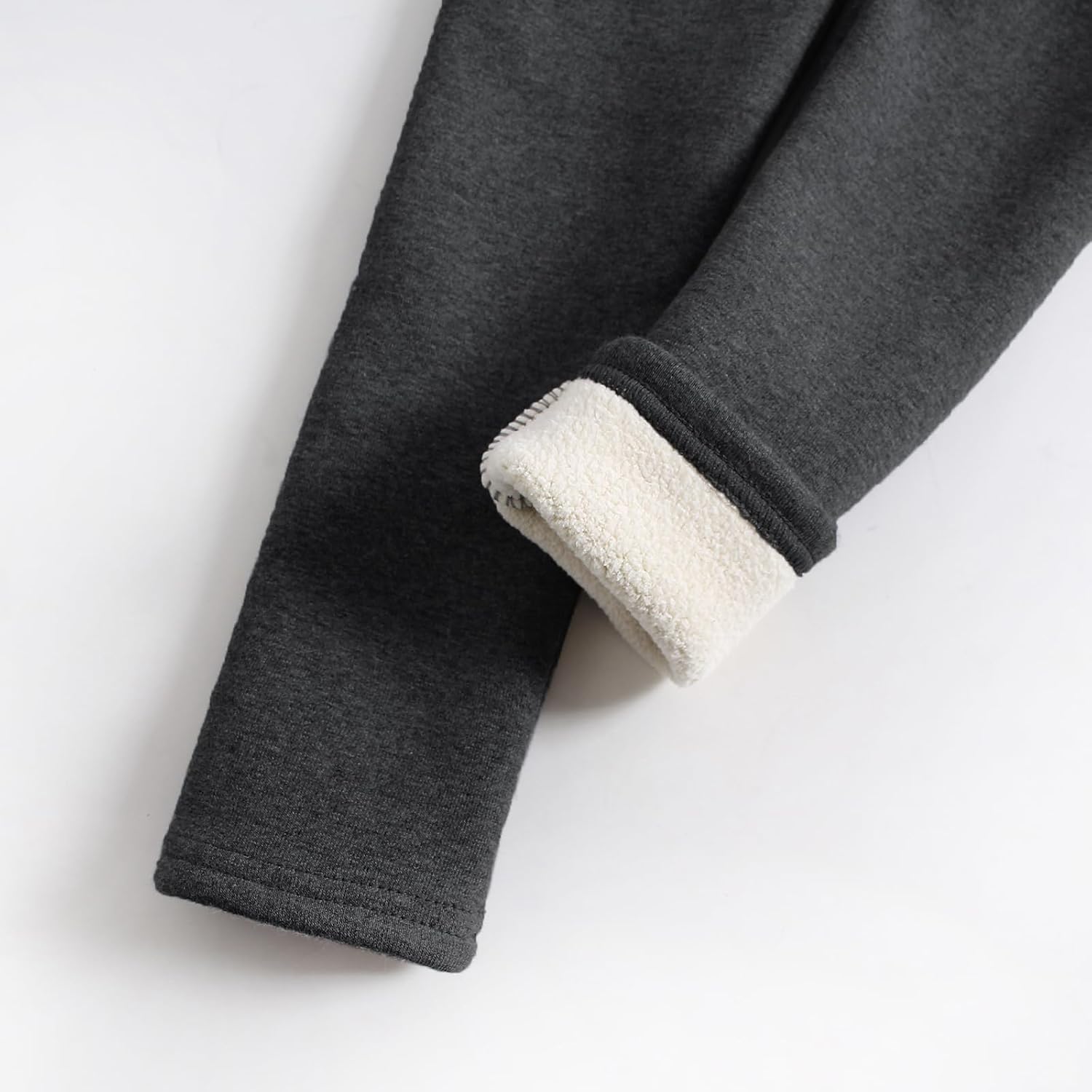 LOLANTA Girls Fleece Lined Leggings with Skirt Warm Winter Pants Kids Footless Ruffle Pantskirt