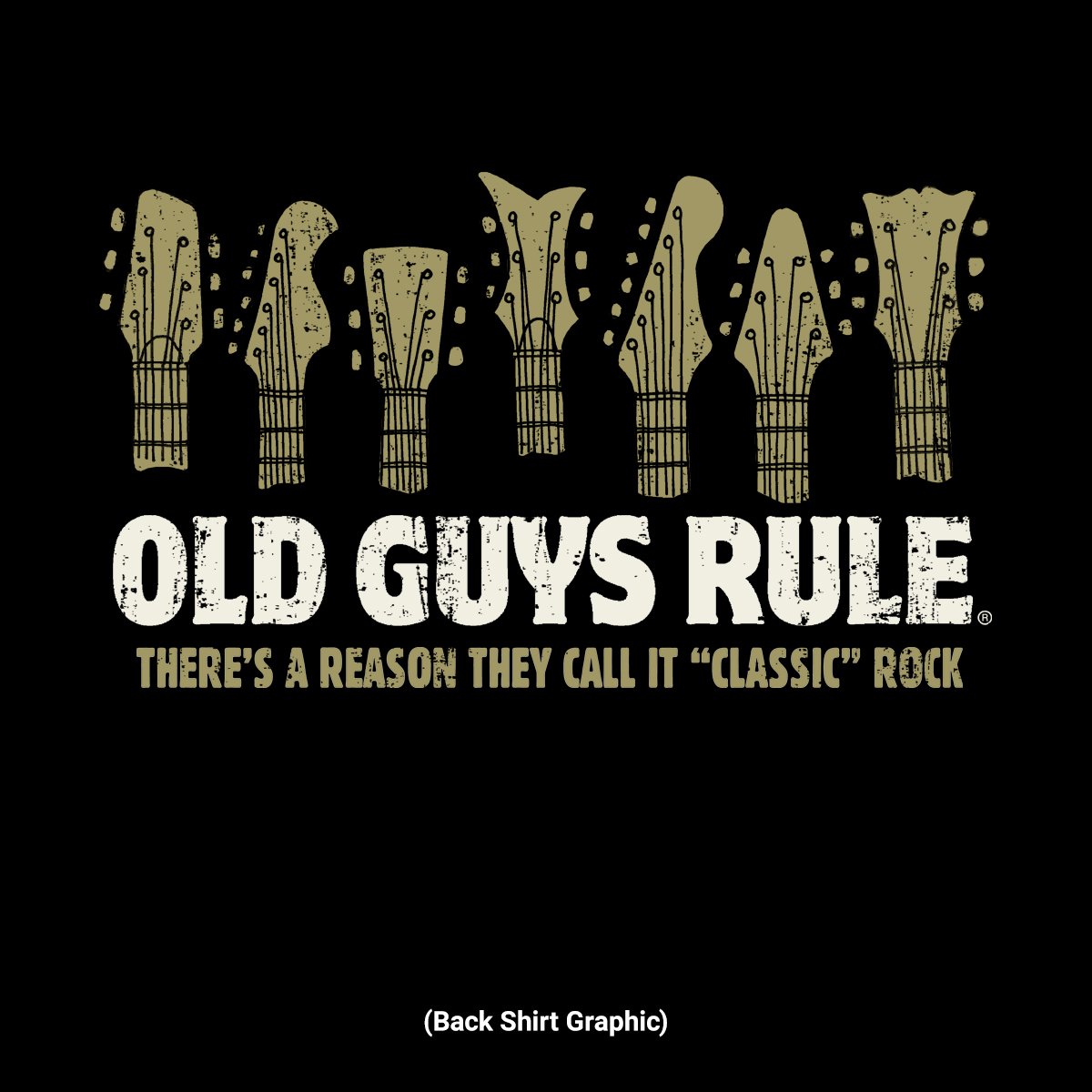 Old guys rock t shirt Clearance
