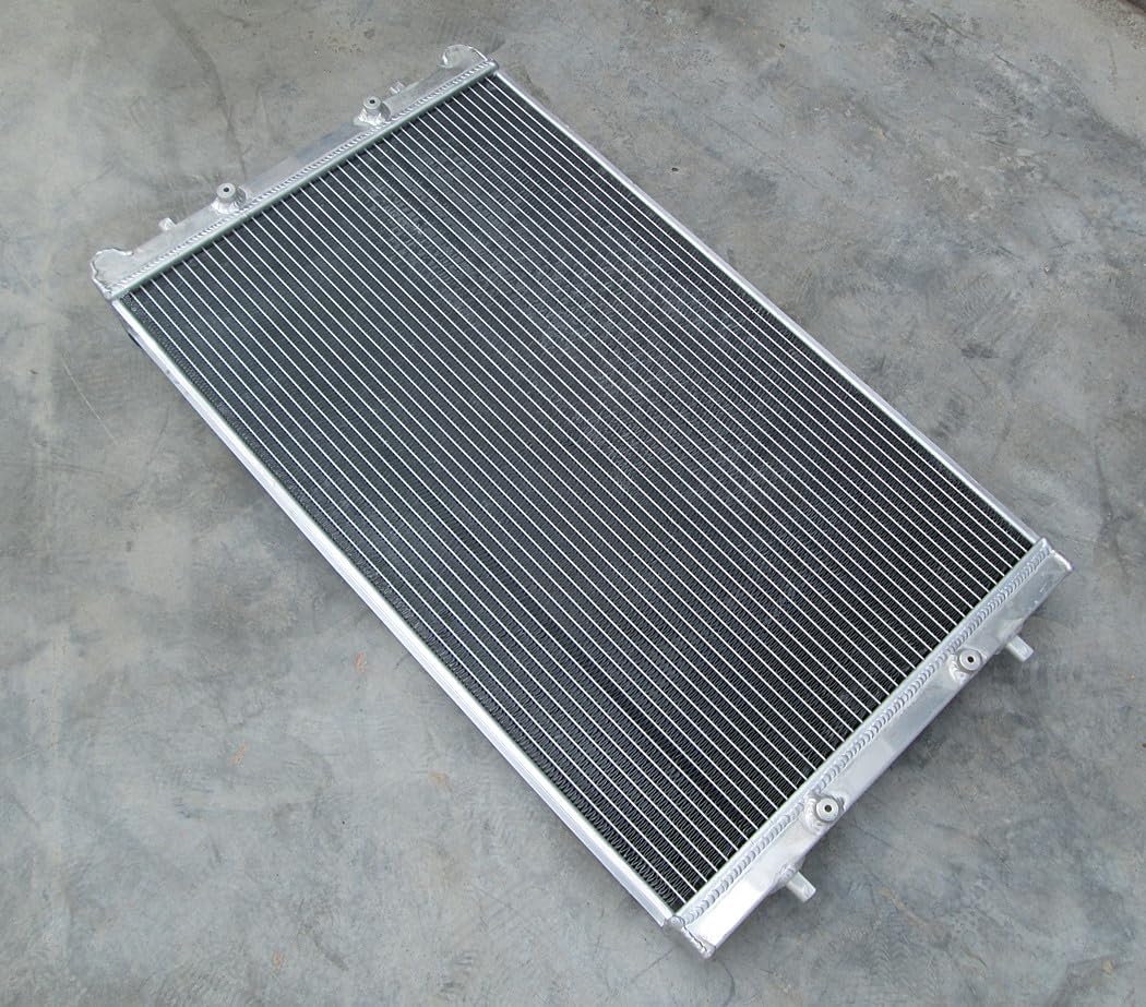 Full Aluminum Cooling Radiator For 1999-2006 VW VAG Golf Jetta MK4 Audi TT MT + 2x Fans