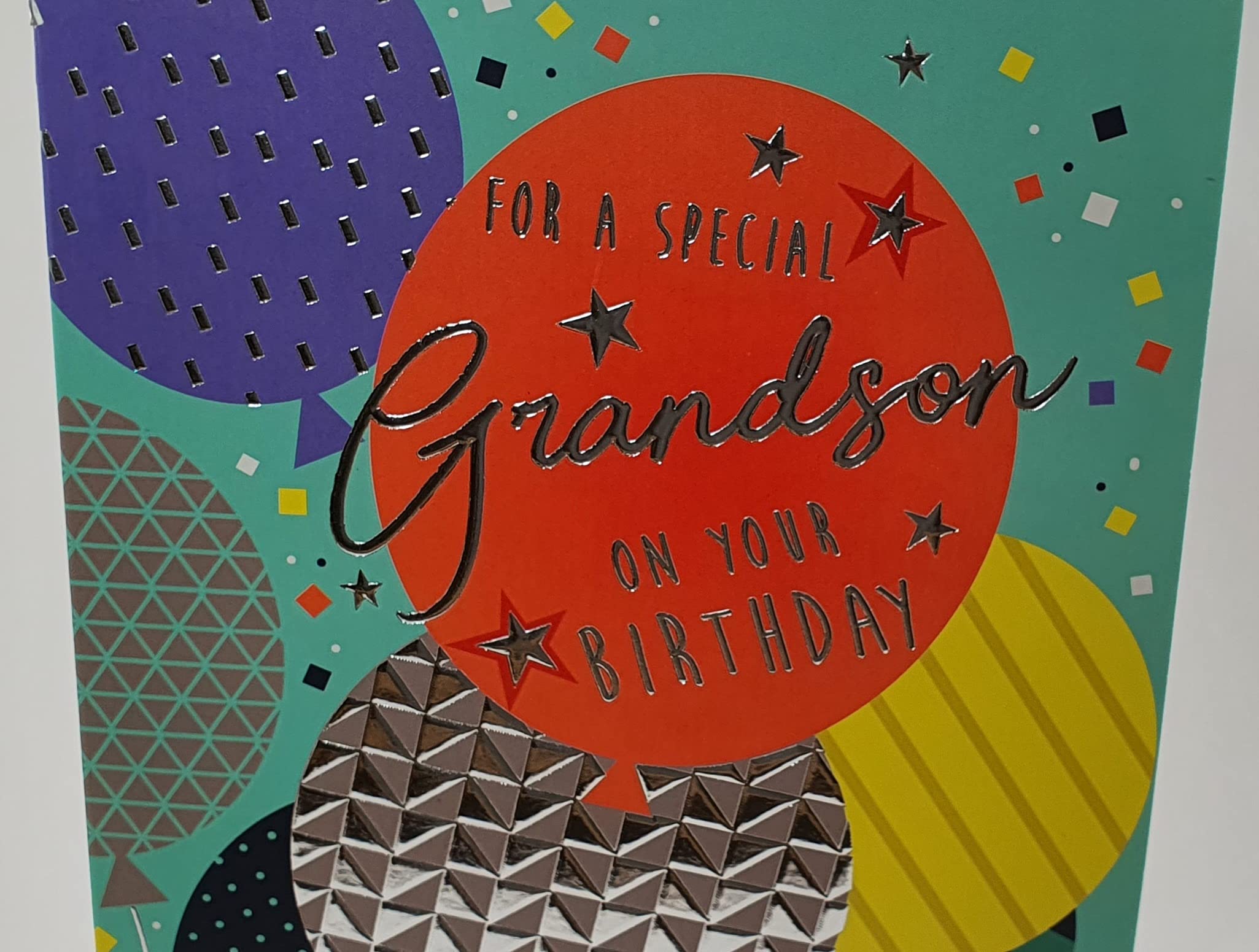 Grandson 11th Birthday Card & Badge - 11 Today Boy With Games Controller 9" X 6 - View #13