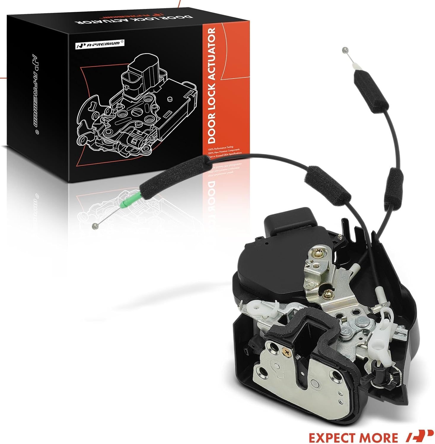 A-Premium Rear Right Passenger Side Door Lock Actuator Compatible with Lexus LS430 2001-2006