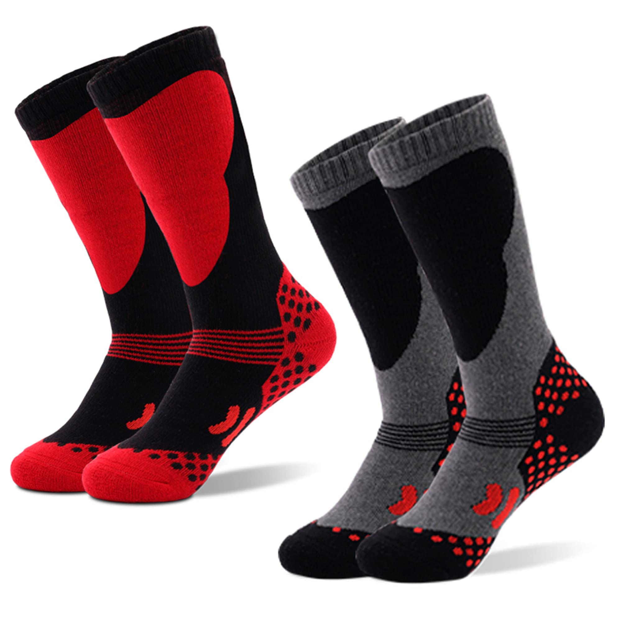 Tofern Calcetines de Esquí para Niños con Estilo y Comodidad Inigualables